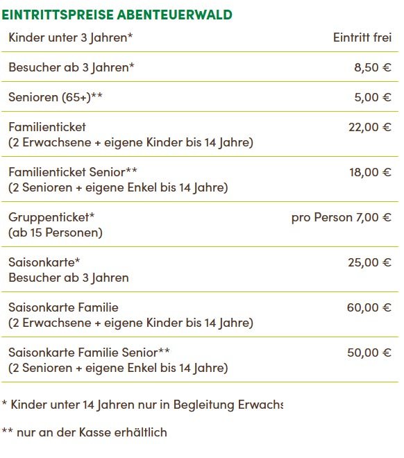 Der Abenteuerwald Saarschleife 1 Der Abenteuerwald Saarschleife